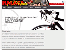 Tablet Screenshot of malagacycles.com.au